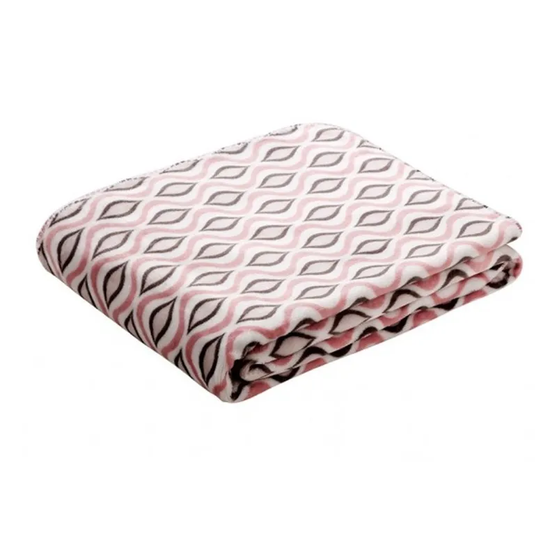 Wzorzysty koc Biederlack Drops Allover, 170x130 cm Bonami Dostępne od ręki