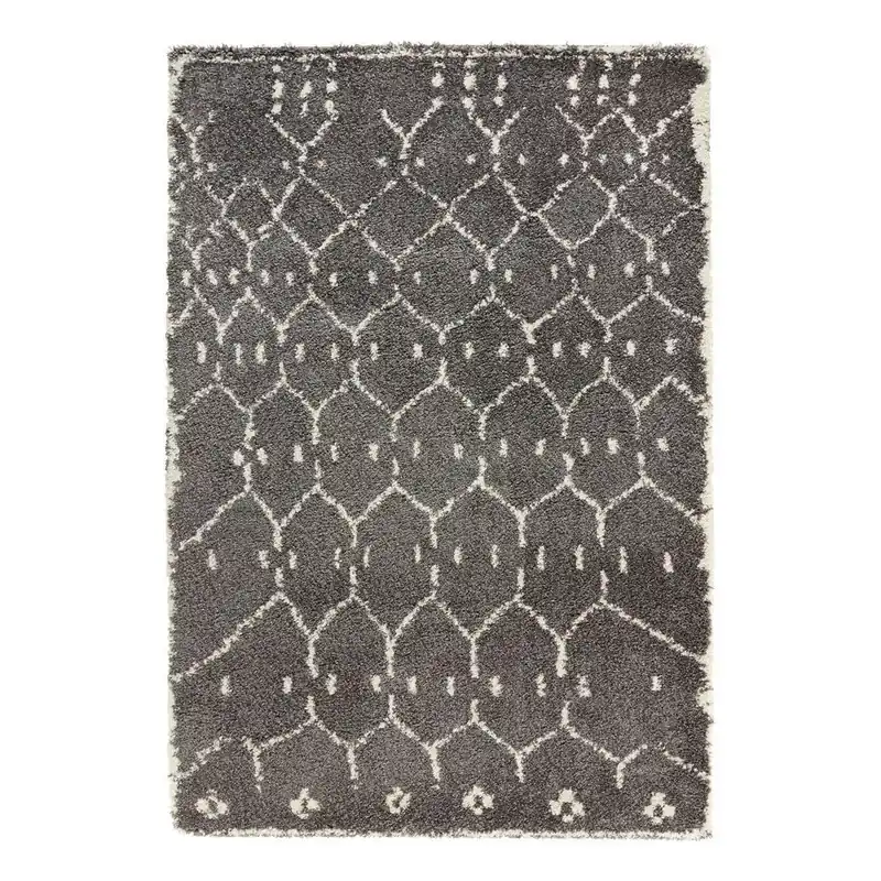 Ciemnoszary dywan Mint Rugs Allure Ronno Grey, 200x290 cm Bonami Wysoka jakość