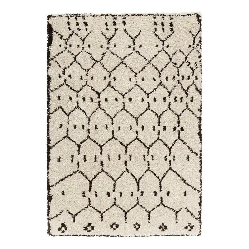 Beżowo-czarny dywan Mint Rugs Allure Ronno Brown, 120x170 cm Bonami Bezpieczna płatność