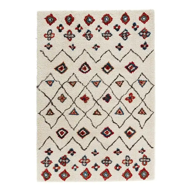 Zamów dziś Kremowo-czerwony dywan dywan dywan Mint Rugs Allure Ronno Creme, 160x230 cm Bonami