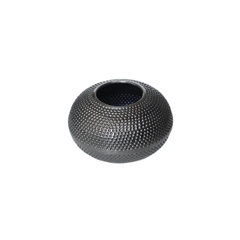 Czarny wazon Fuhrhome Stockholm, Ø 39 cm Bonami Ekspresowa dostawa
