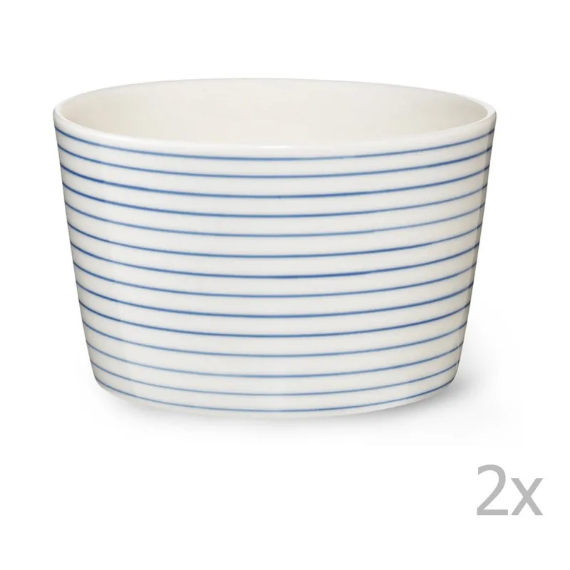 Zestaw 2 porcelanowych misek ręcznie robionych Anne Black Alais, ⌀ 12 cm Bonami Wysoka jakość