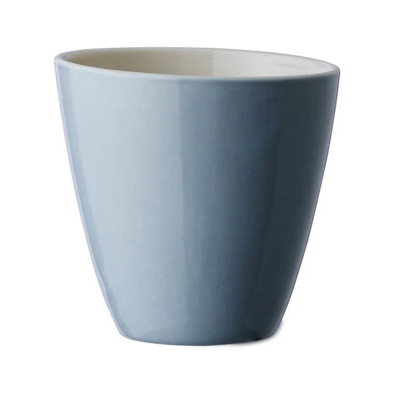 Ostatnia szansa Niebieski kubek porcelanowy ręcznie robiony Anne Black Tilt Bonami
