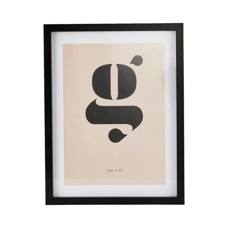 Ekspresowa dostawa Obraz House Doctor The G, 34,6x44,6 cm Bonami
