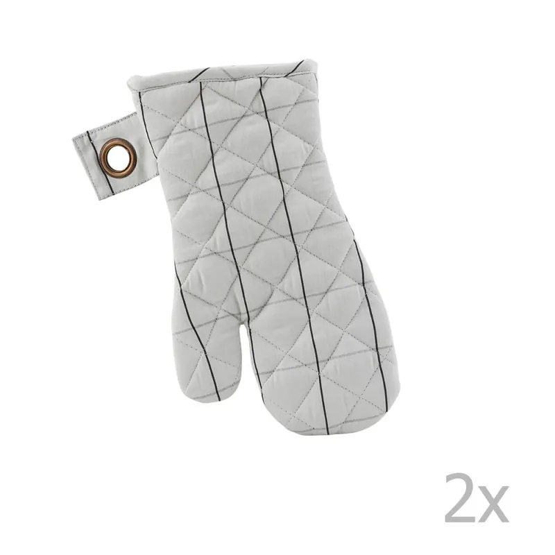 Taniej Zestaw 2 rękawic kuchennych House Doctor Gloves Bonami
