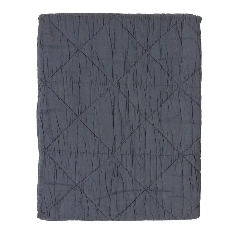 Szybka wysyłka Szary pled bawełniany Södahl Triangle, 130x170 cm Bonami