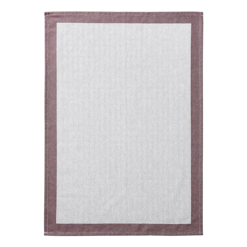 Ekspresowa dostawa Brązowo-szara ścierka kuchenna Södahl Frame, 50x70 cm Bonami