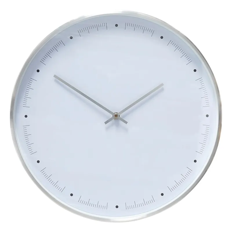 Nowy Zegar ścienny ø 40 cm Time – Hübsch Bonami