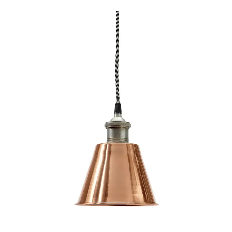 Hit sprzedaży Lampa wisząca w miedzienej barwie Hübsch Oluf Bonami