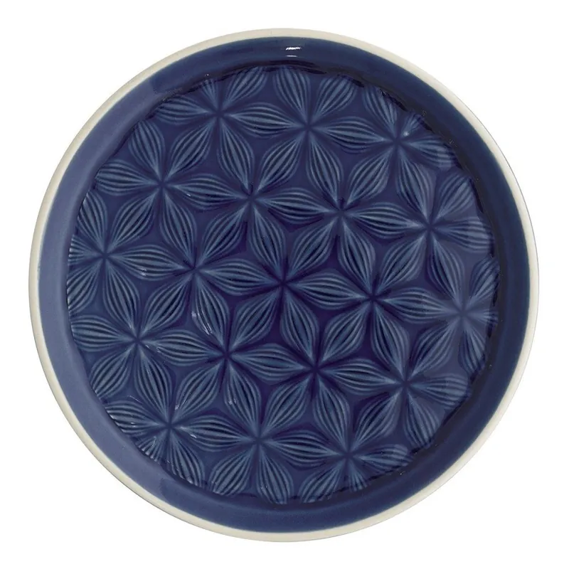 Granatowy talerz ceramiczny Green Gate Kallia, średnica 20,5 cm Bonami Bestseller