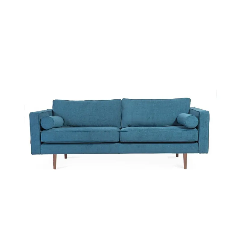 Niebieska sofa 3-osobowa Charlie Pommier Cavalier Bonami Szybka wysyłka