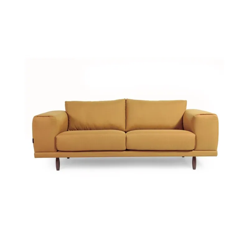 Wyjątkowa oferta Żółta sofa 3-osobowa Charlie Pommier Relax Bonami