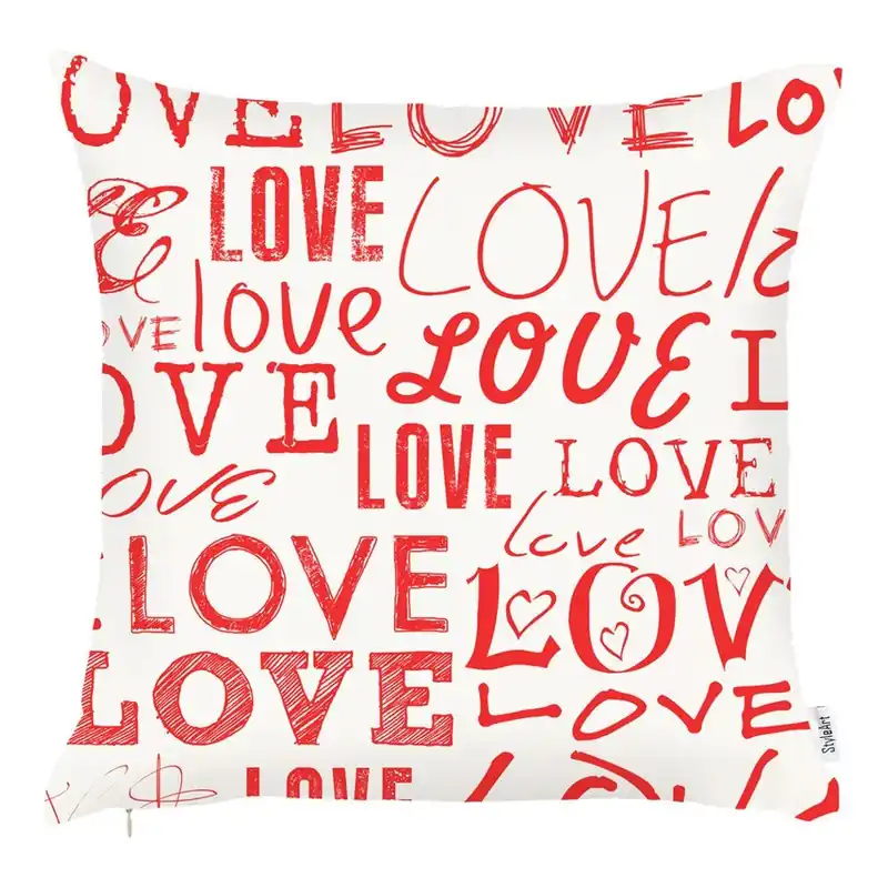 Nowość Poszewka na poduszkę Mike & Co. NEW YORK Crazy In Love, 43x43 cm Bonami