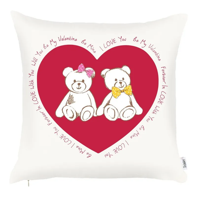 Obniżka ceny Poszewka na poduszkę Mike & Co. NEW YORK Teddy Bears, 43x43 cm Bonami
