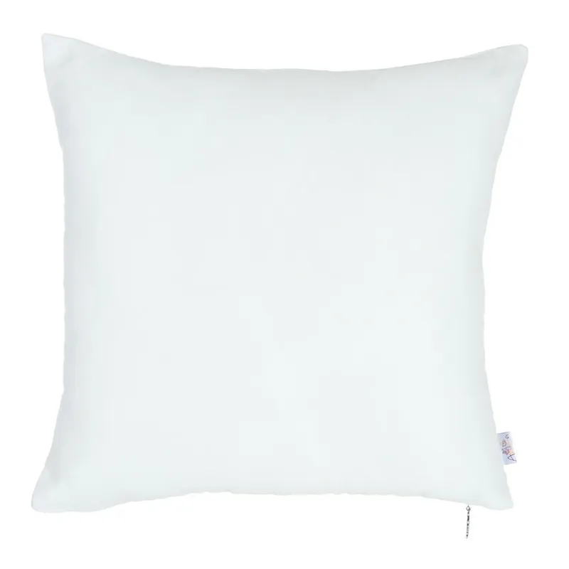 Biała poszewka na poduszkę Mike & Co. NEW YORK Simple, 43x43 cm Bonami Obniżka ceny