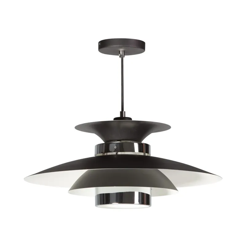 Czarna lampa wisząca ETH Potenza Bonami Zniżka