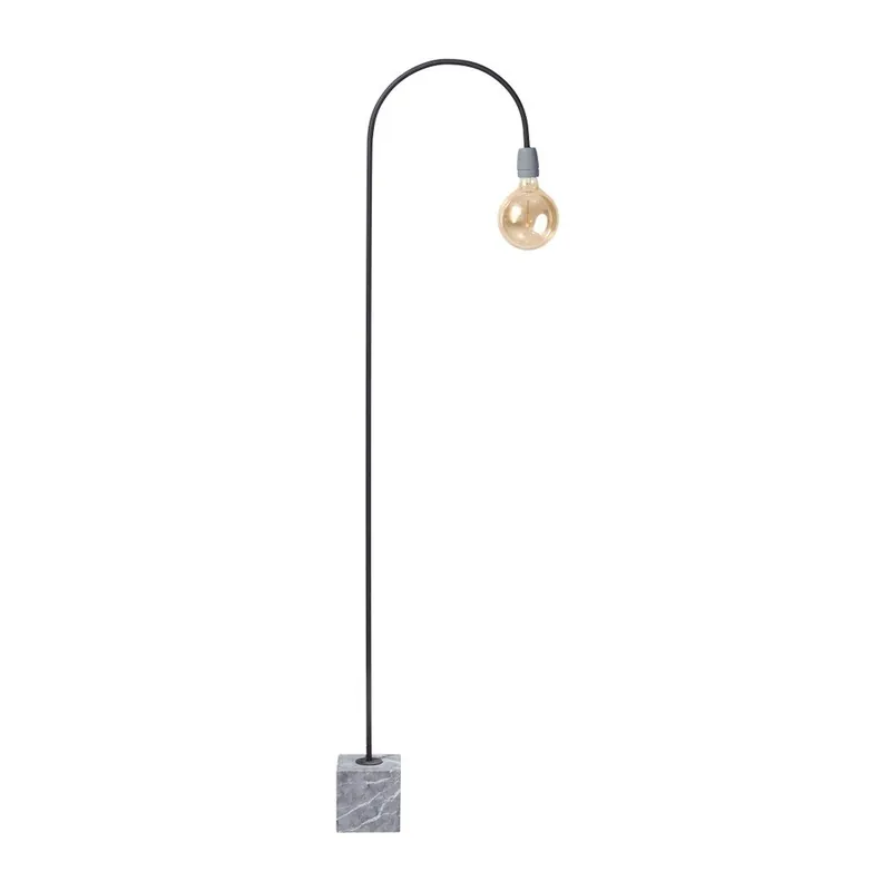 Lampa stojąca ETH Concrete Bow Dark Bonami Dostępne od ręki