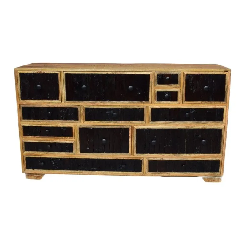Komoda z litego drewna mango Massive Home Bella, szer. 160 cm Bonami Oferta czasowa