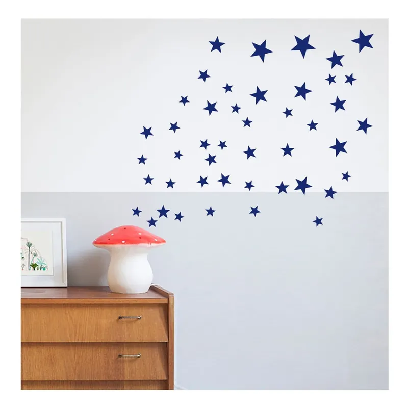 Ciemnoniebieskie naklejki na ścianę Art For Kids Stars Bonami Darmowy zwrot