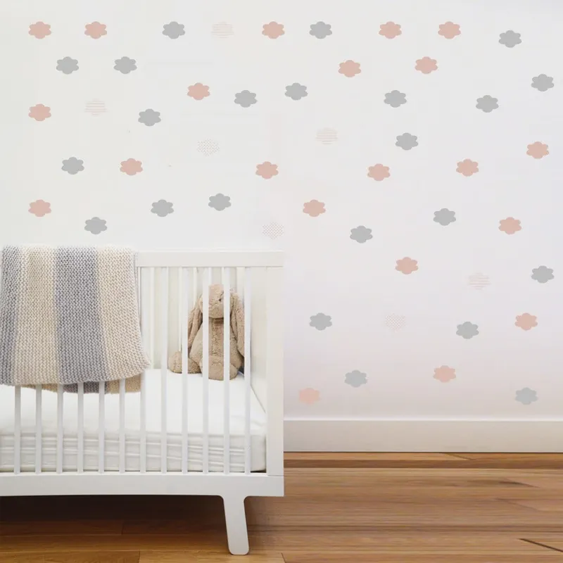 Różowe naklejki na ścianę Art For Kids Clouds Bonami Zamów dziś