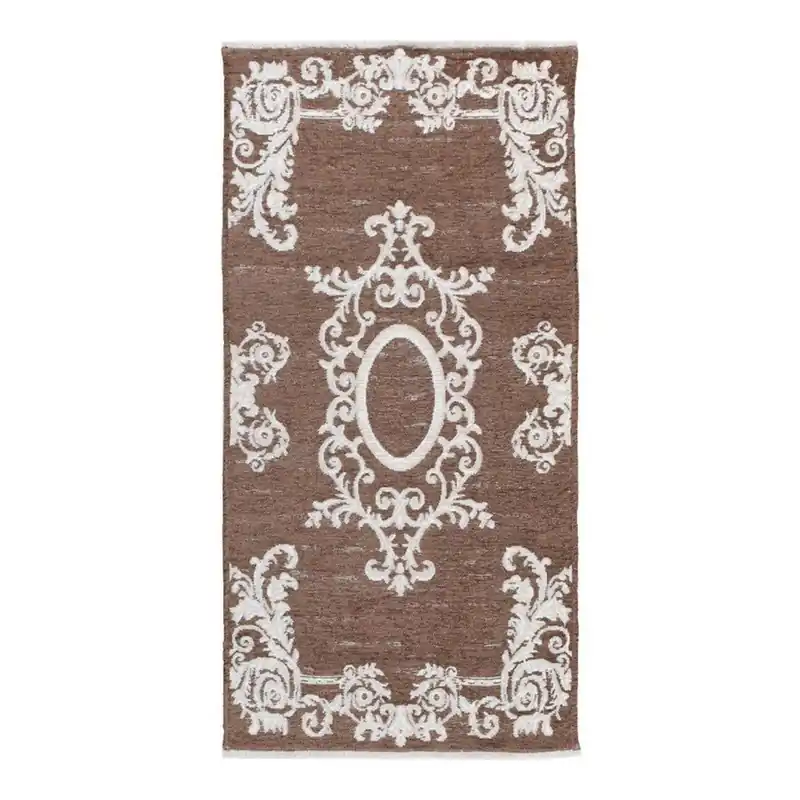 Popularny Biało-brązowy dywan dwustronny Homemania Halimod, 77x150 cm Bonami