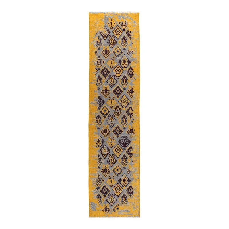 Fioletowo-żółty dywan dwustronny Homemania Halimod, 77x300 cm Bonami Super okazja