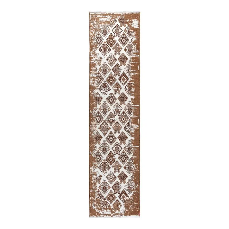 Biało-brązowy dywan dwustronny Homemania Halimod, 77x300 cm Bonami Cena promocyjna