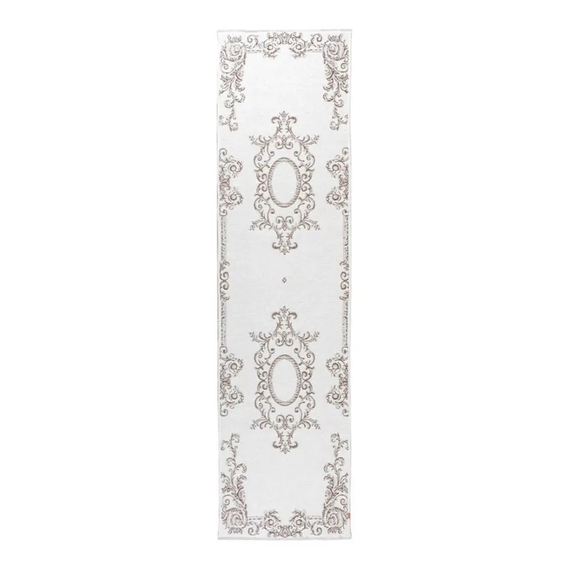 Biało-brązowy dywan dwustronny Homemania Halimod, 77x300 cm Bonami Ograniczona ilość