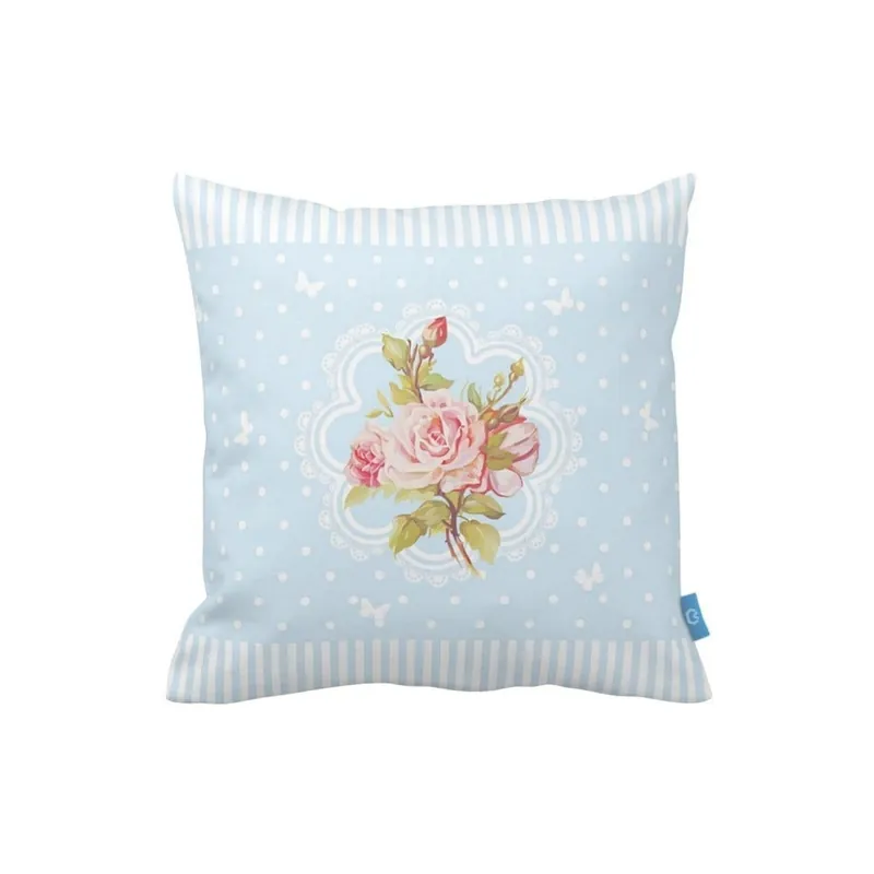 Oferta limitowana Błękitna poduszka Homemania Vintage Flower, 43x43 cm Bonami