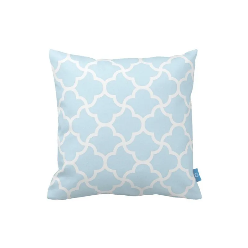Wybór klientów Błękitna poduszka Homemania Aristo Light, 43x43 cm Bonami