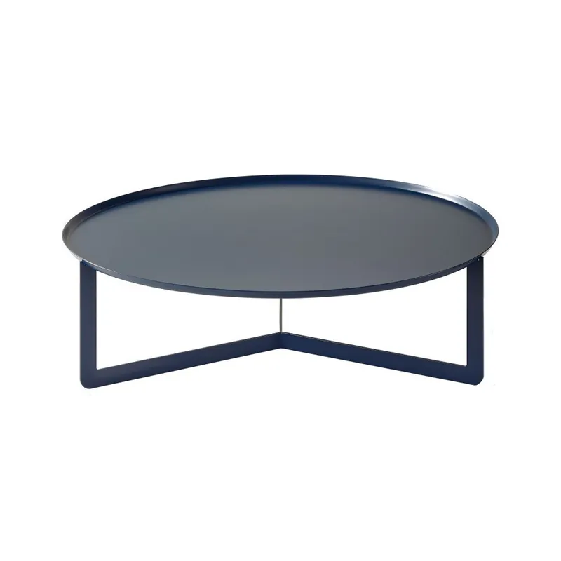 Cena promocyjna Granatowy stolik MEME Design Round, Ø 80 cm Bonami