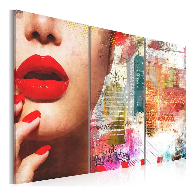 Obraz na płótnie Artgeist Red Light District, 120x80 cm Bonami Premium