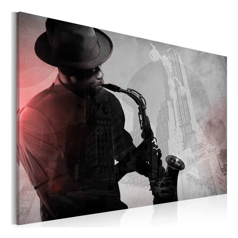 Rabat Obraz na płótnie Artgeist Urban Jazz, 90x60 cm Bonami