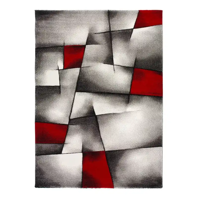 Tylko dziś Czerwono-szary Dywan Universal Malmo, 60x120 cm Bonami