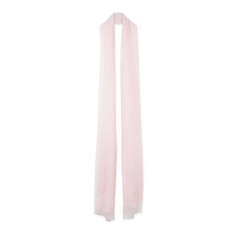 Ostatnia szansa Jasnoróżowy cienki szal kaszmirowy Bel cashmere Mila, 240x110 cm Bonami