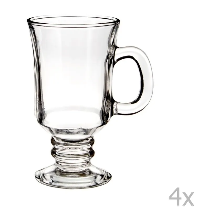 Tani Zestaw 4 szklanek do kawy po irlandzku Premier Housewares, 230 ml Bonami