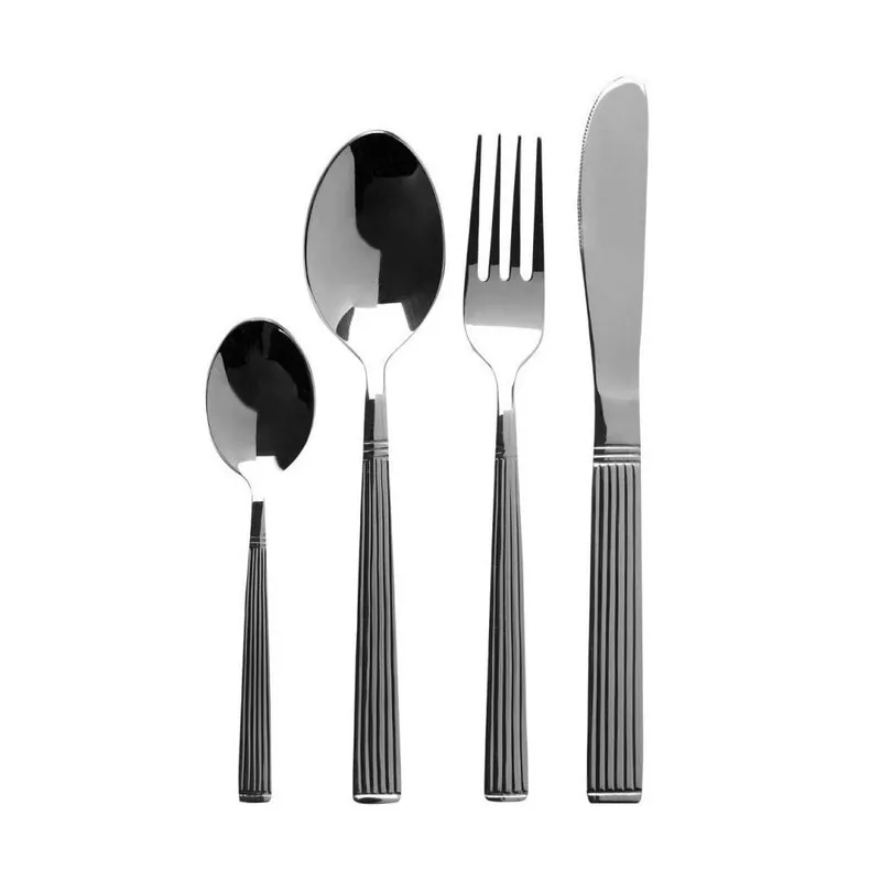 16-częściowy komplet sztućców ze stali nierdzewnej Premier Housewares Stribes Bonami Do wyczerpania zapasów