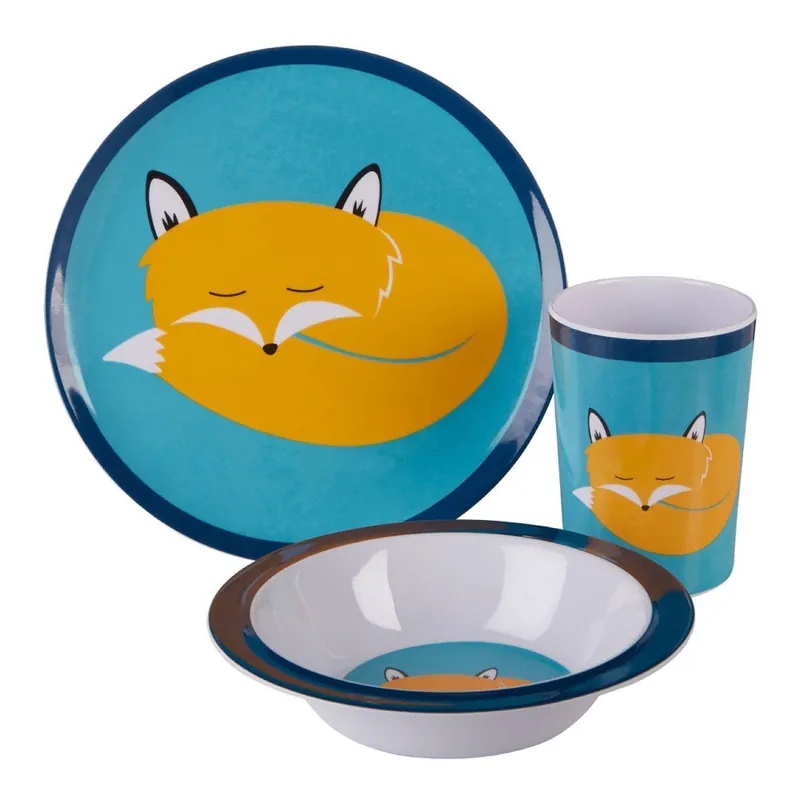 Okazja Komplet 3 naczyń dziecięcych Premier Housewares Mimo Felix Fox Bonami