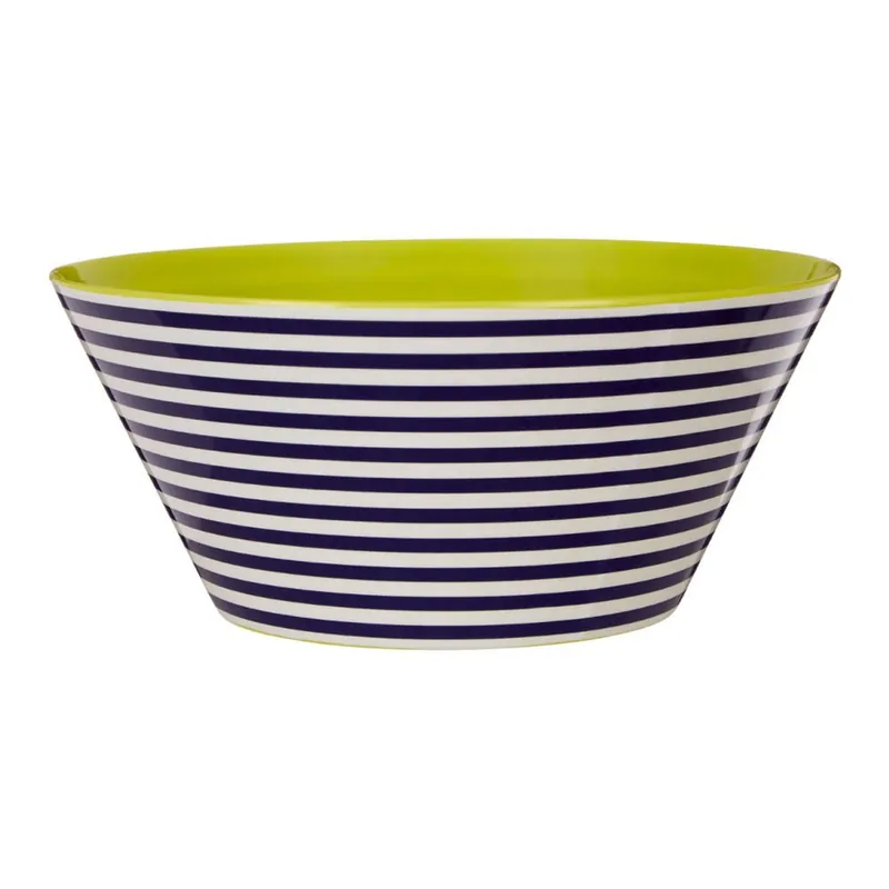 Czarno-biała misa na sałatkę Premier Housewares Mimo Stripes, ⌀ 25,7 cm Bonami Hit sprzedaży