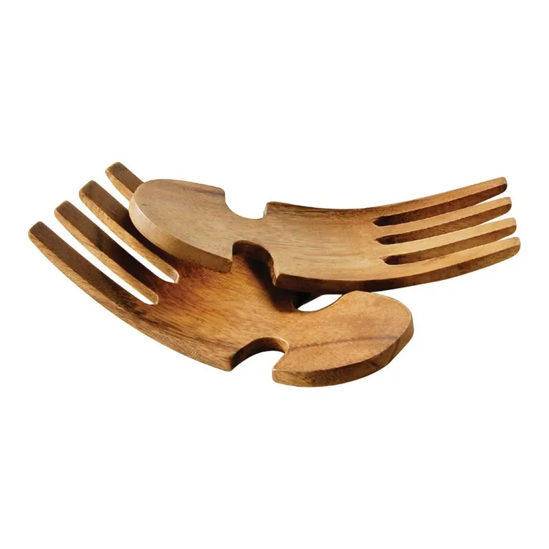 Sztućce do sałaty z drewna akacjowego Premier Housewares Socorro Hands Bonami Do wyczerpania zapasów