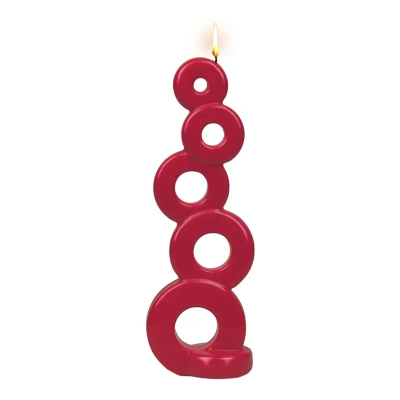 Oferta limitowana Czerwona świeca Alusi Soma, 5,5 h Bonami