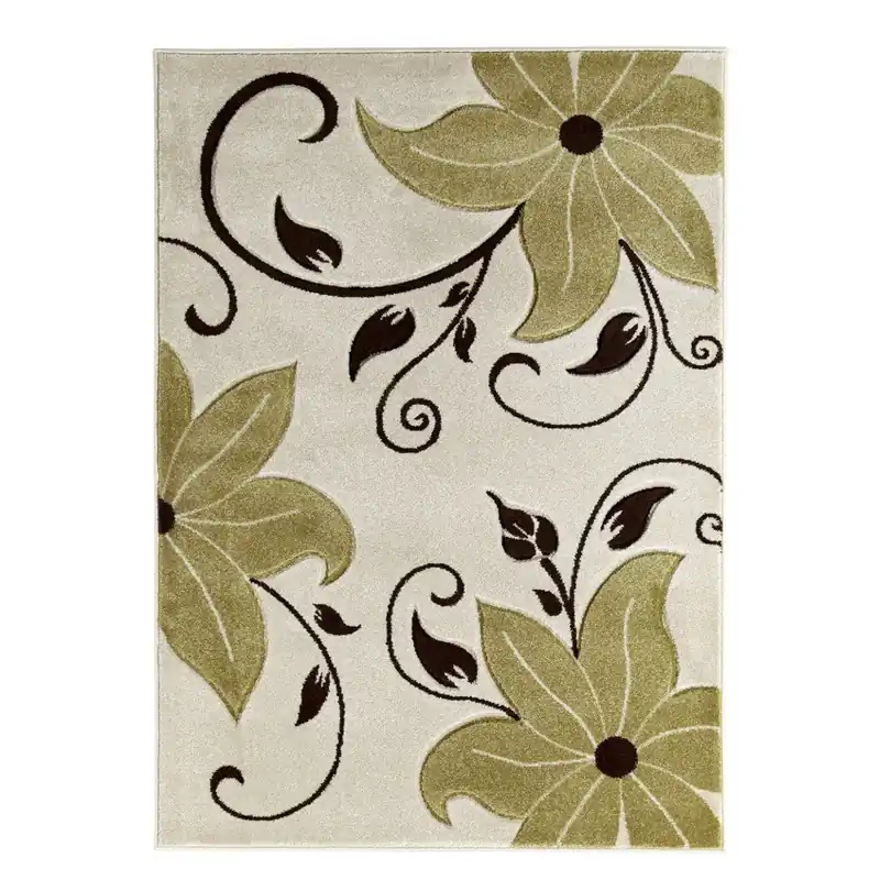 Dodaj do koszyka Beżowo-zielony dywan Think Rugs Verona, 120x170 cm Bonami