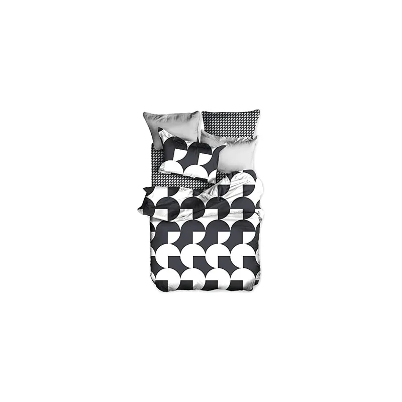 Zniżka Pościel dwuosobowa z mikrowłókna DecoKing Basic Schach, 200x220 cm Bonami