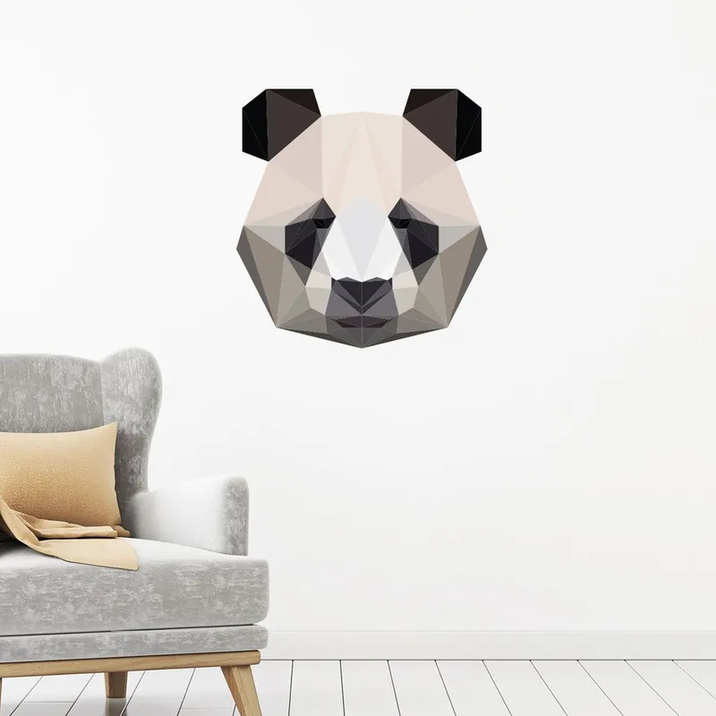 Nowy Naklejka Ambiance Origami Panda Bonami