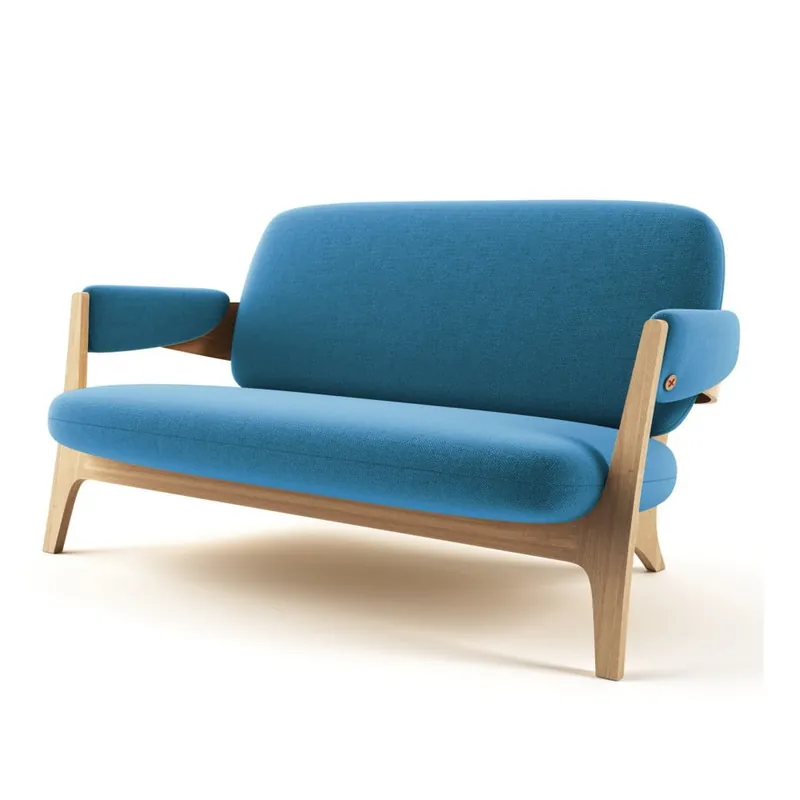 Tani Niebieska sofa 2-osobowa JELÍNEK Candy Bonami