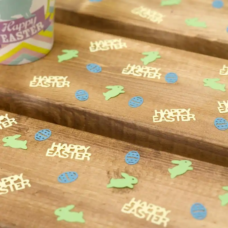 Bezpieczne zakupy Dekoracyjne confetti na stół Neviti Happy Easter Bonami