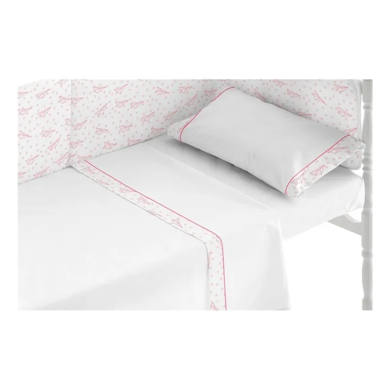 Zestaw prostěradla a povlaku na poduszkę Pooch Paper Dreams, 115x145 cm Bonami Wyjątkowa oferta