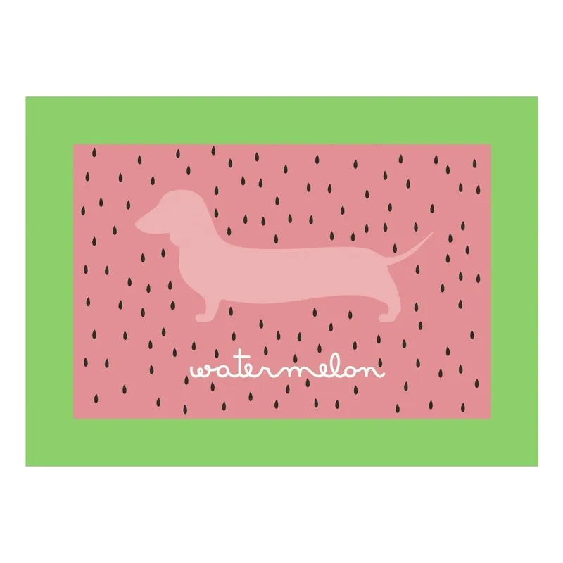 Nowy Dywan dziecięcy Pooch Fruits, 50x97 cm Bonami