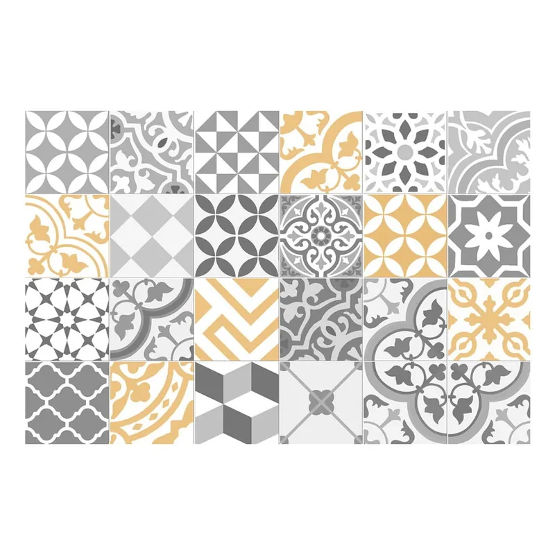 Dywan winylowy Floorart Collage Con Amarillo, 66x100 cm Bonami Bestseller