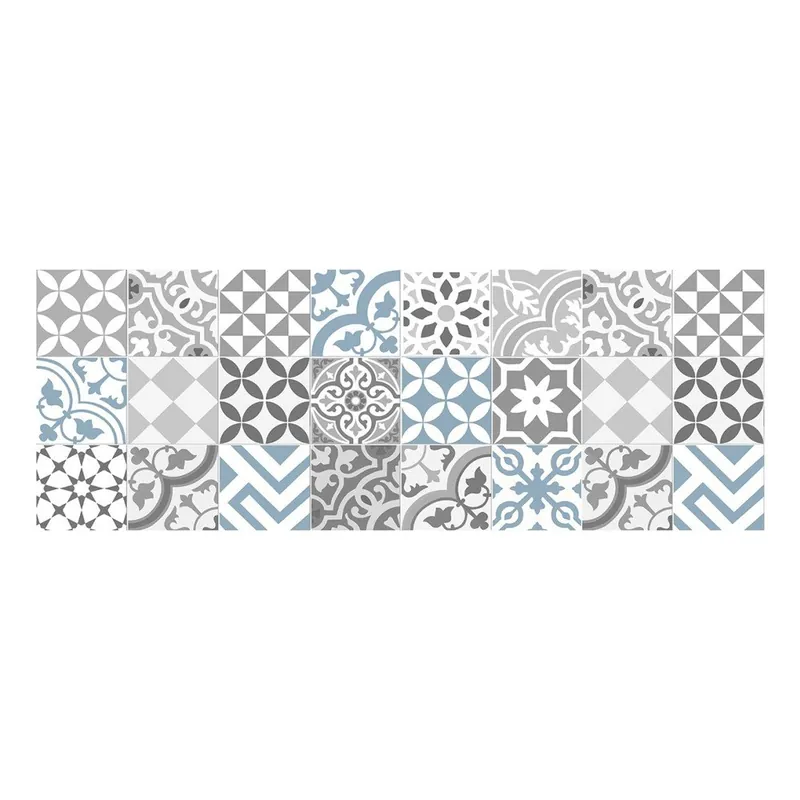 Oferta limitowana Dywan winylowy Floorart Collage Con Petróleo, 50x140 cm Bonami